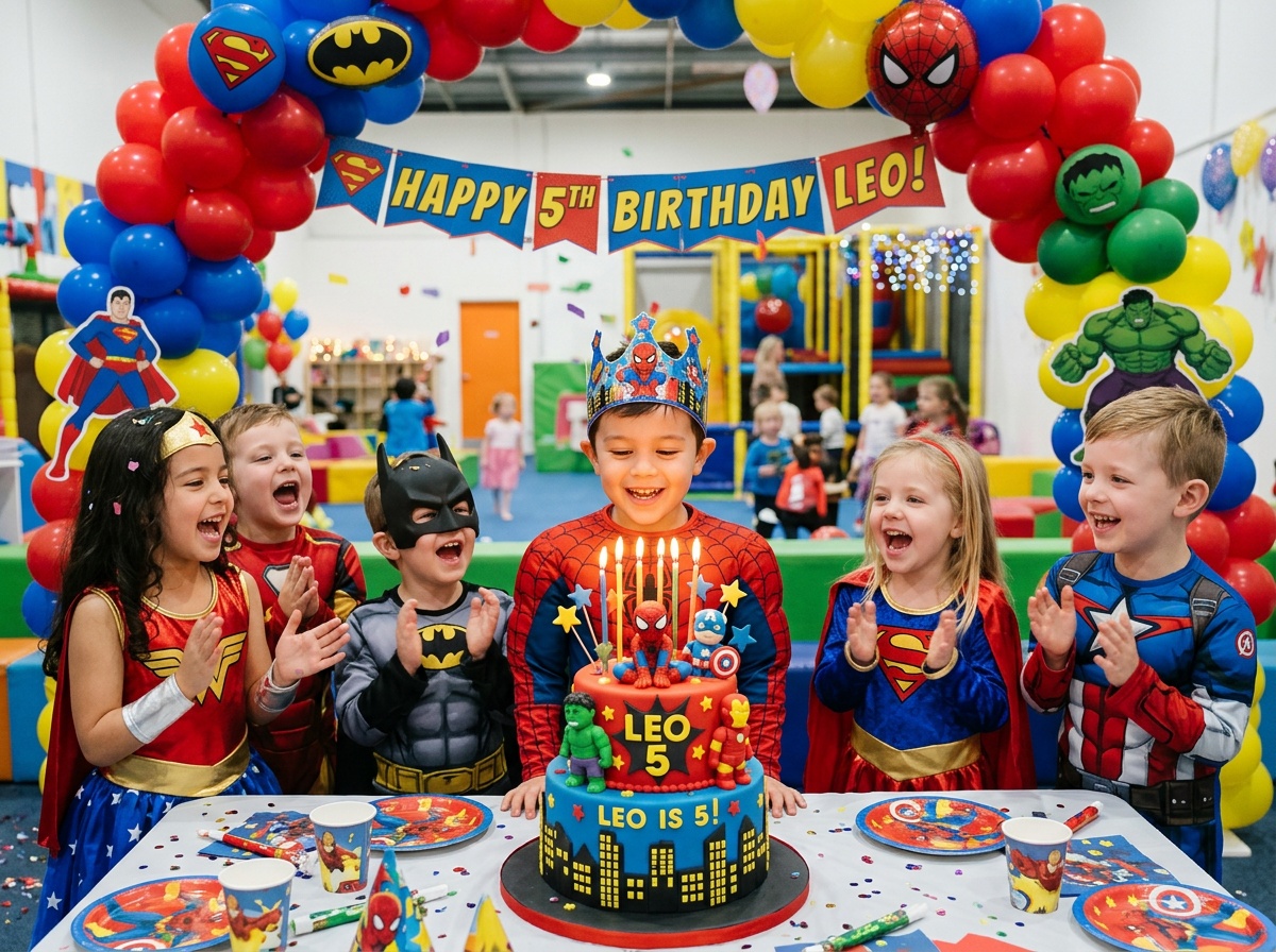 Parti ulang tahun superhero