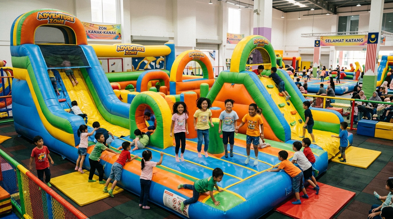 Inflatable arena